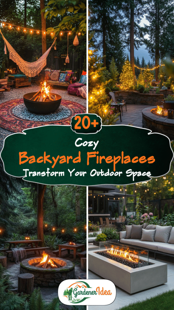 20+ Cozy Backyard Fireplaces Transform Your Outdoor Space