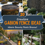 20 Creative Gabion Fence Ideas: Where Beauty Meets Brawn!