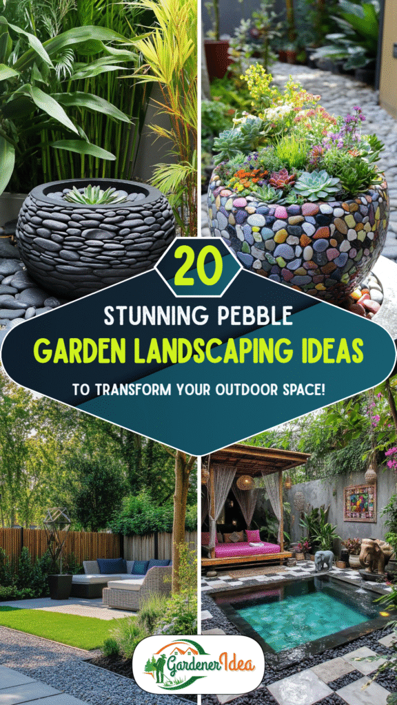 20 Stunning Pebble Garden Landscaping Ideas to Transform Your Outdoor Space!