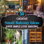 30 Creative Small Balcony Ideas