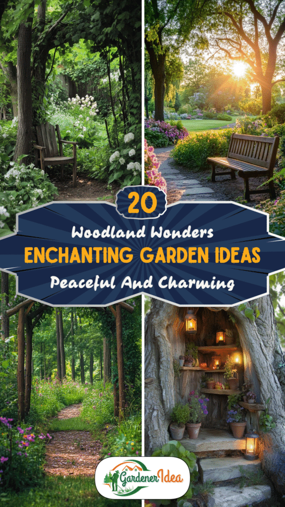 Woodland Wonders: 20 Enchanting Garden Ideas