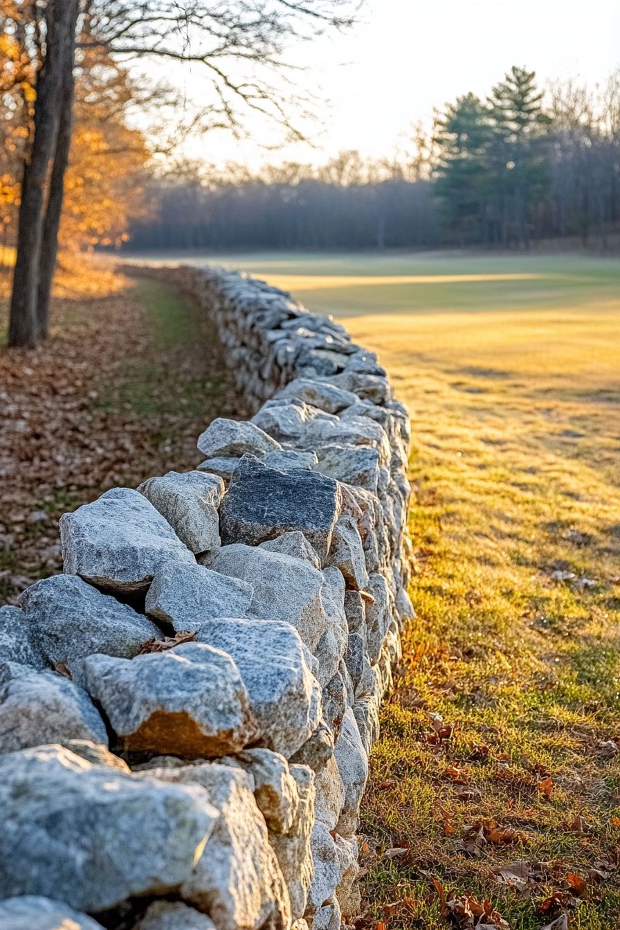 rustic fence ideas 4