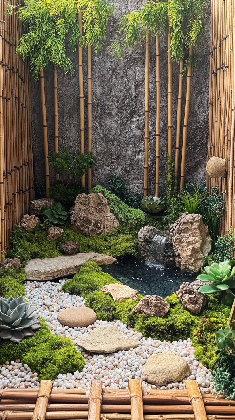 Zen Bamboo Garden