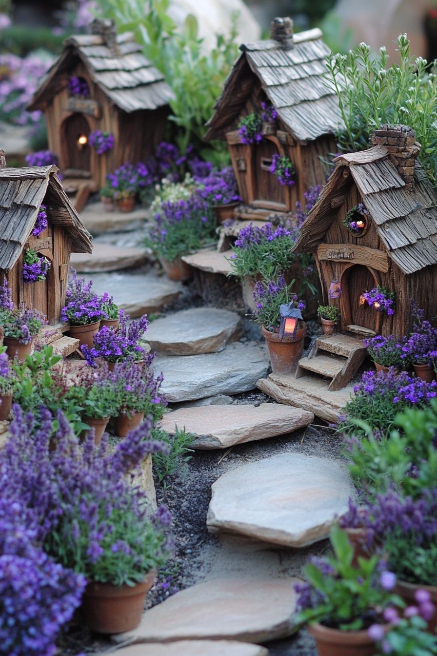 2. Create an Enchanting Stone Path for Fairy Homes