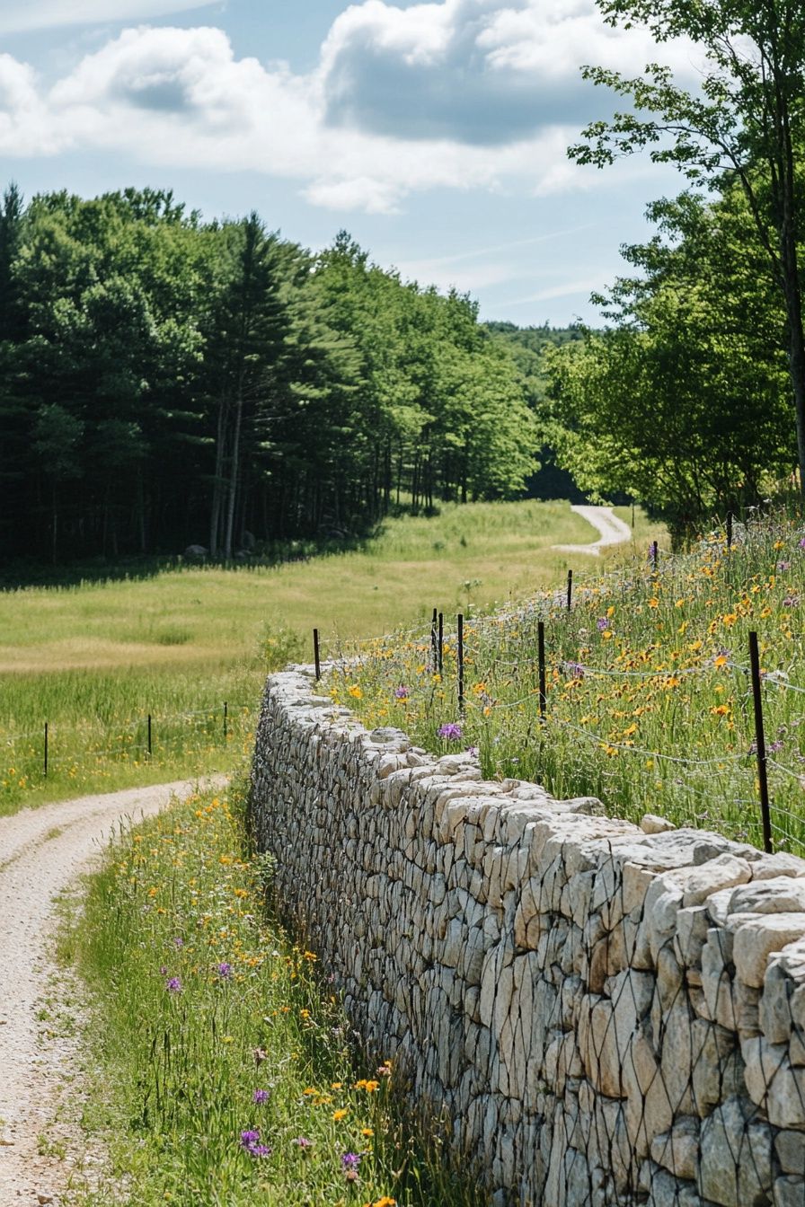 rustic fence ideas 5