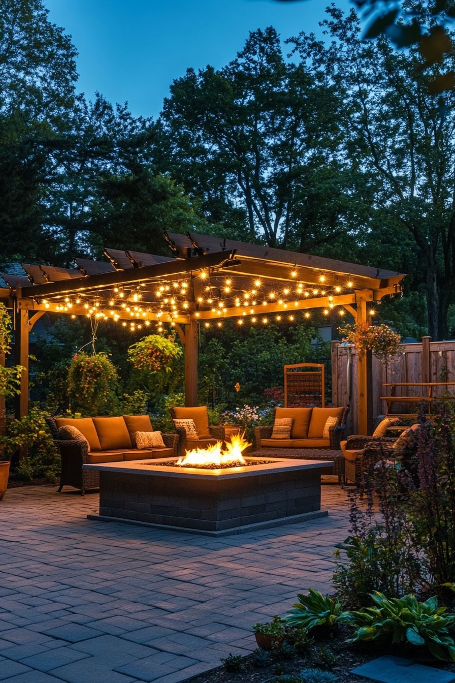 Ways To Hang String Lights (14)