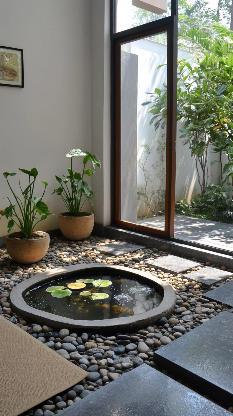 Tranquil Indoor Pond