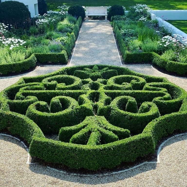 Boxwood Parterre Garden