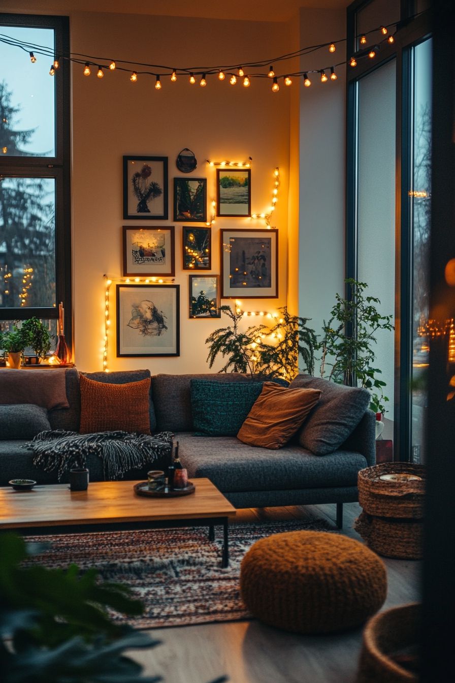 Ways To Hang String Lights (7)