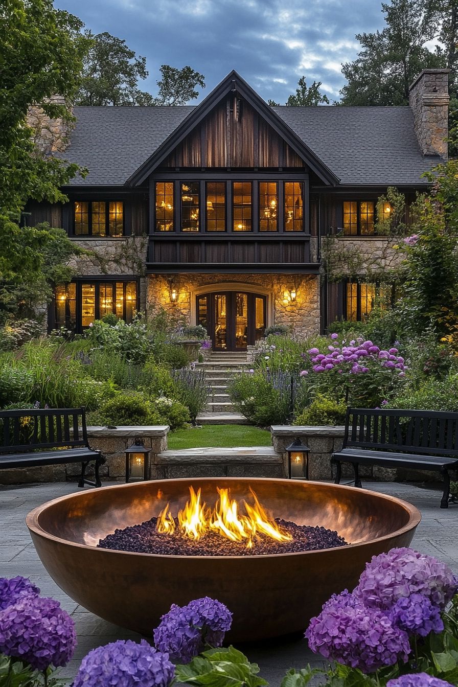 stone manor backdrop