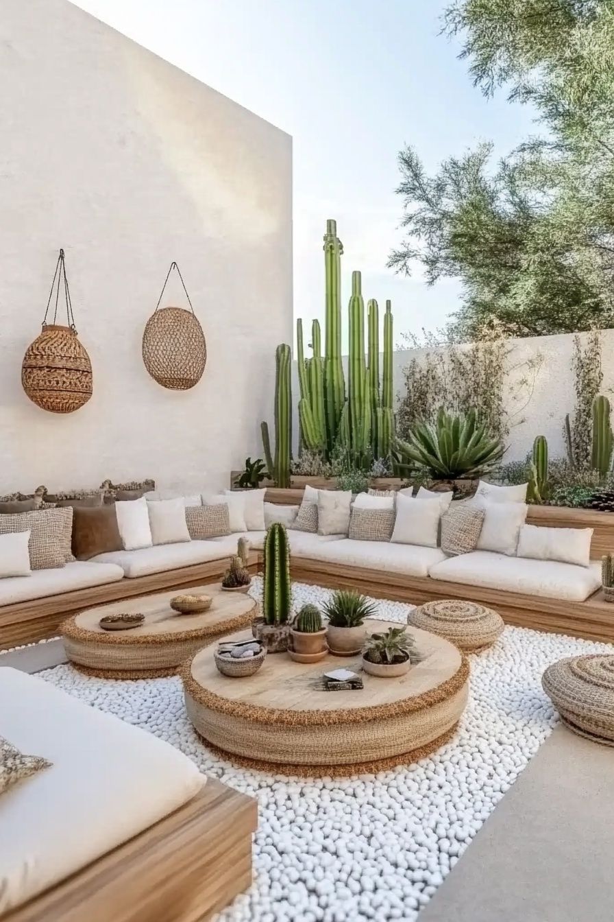 Cozy Boho Patio Vibes