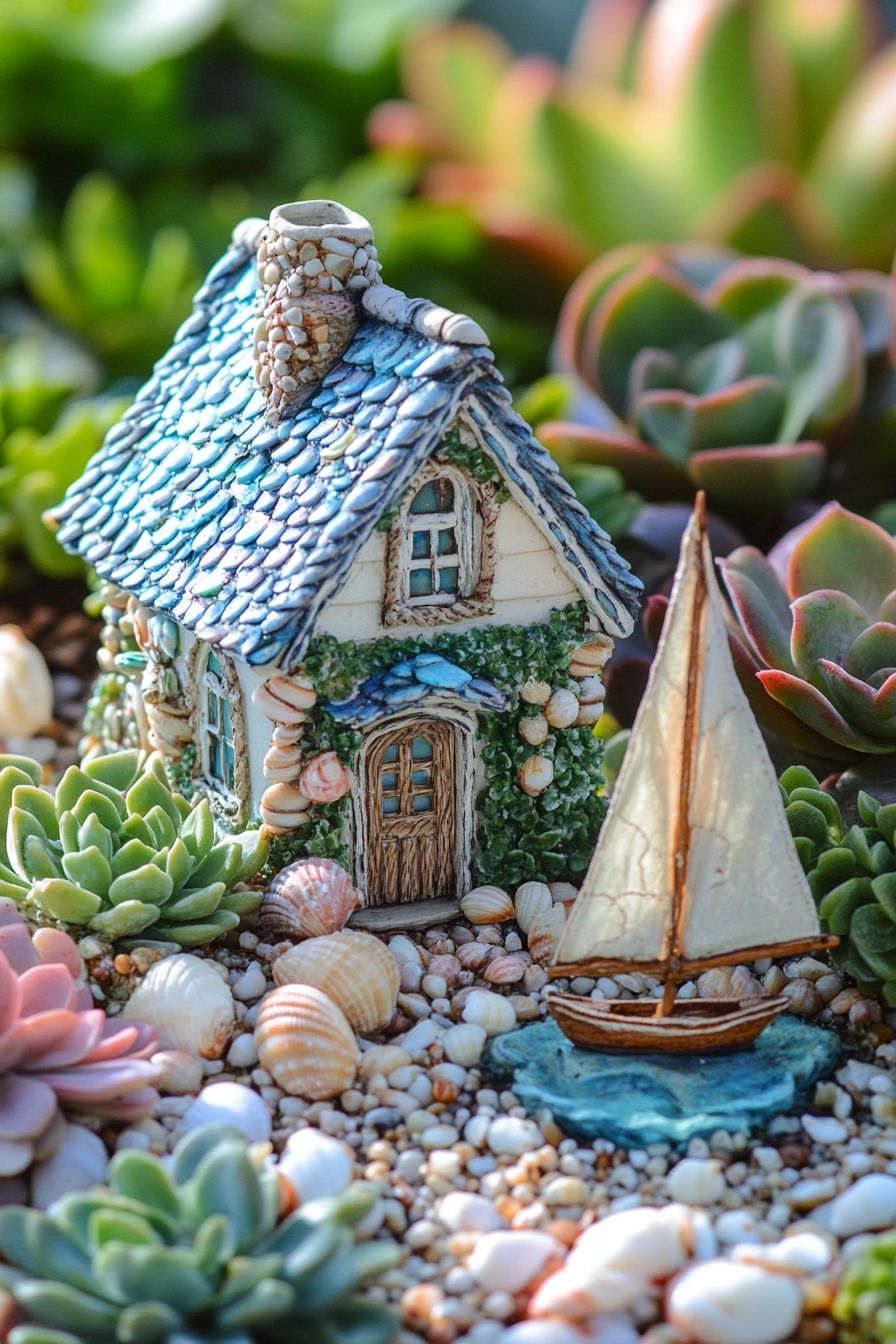 16. Design a Coastal Fairy Garden Oasis