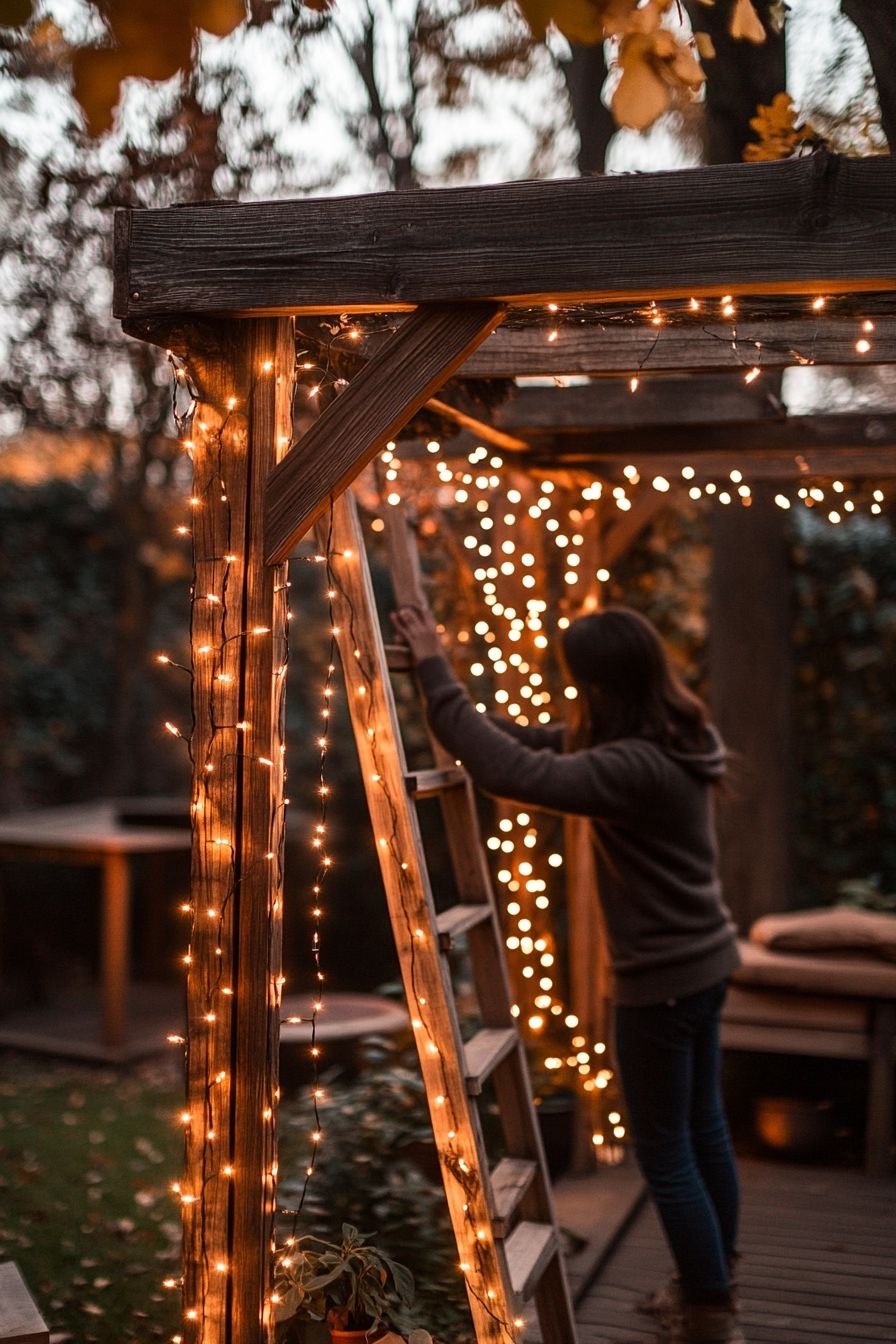 Ways To Hang String Lights (5)