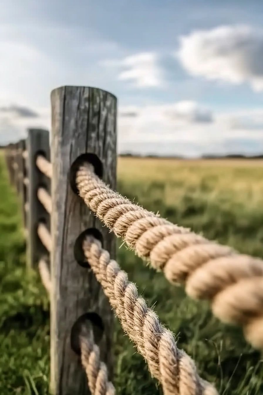 rustic fence ideas 14