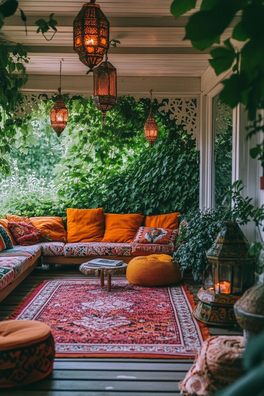 Create a Bohemian Escape with Vibrant Textiles