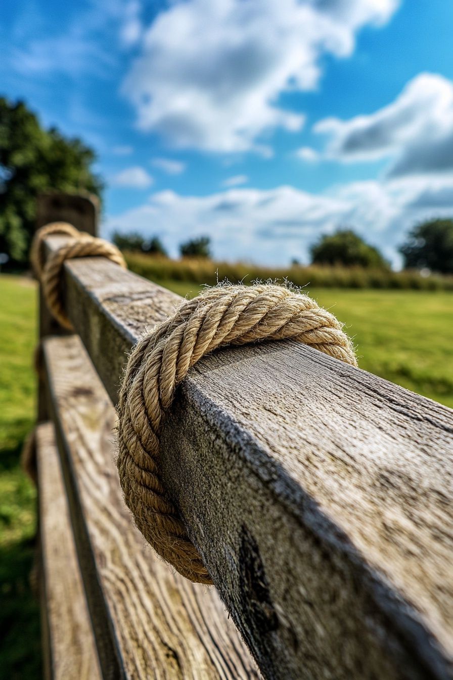 rustic fence ideas 15