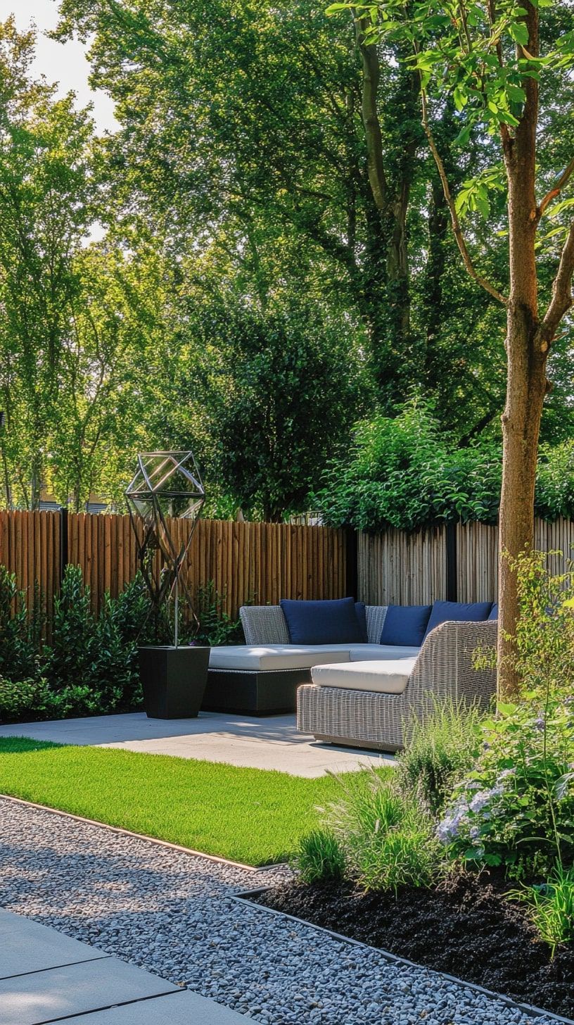 Contemporary Outdoor Lounge