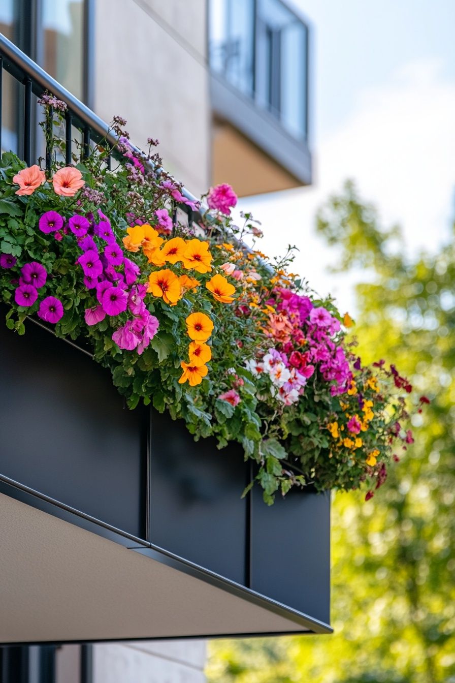 Overflowing Floral Arrangements