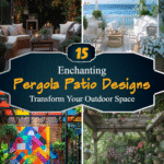15 Enchanting Pergola Patio Designs to Transform Your Outdoor Space