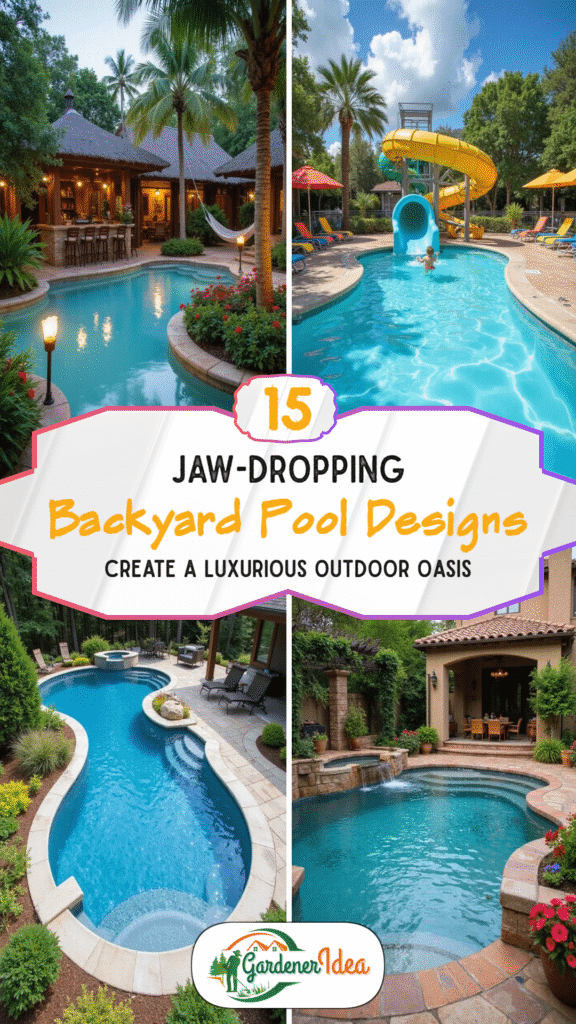 15 Jaw-Dropping Backyard Pool Designs