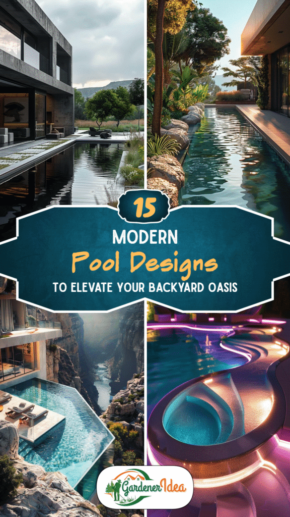 15 Modern Pool Designs to Elevate Your Backyard Oasis