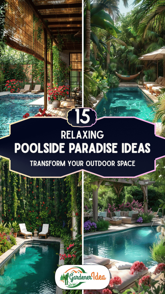 15 Poolside Paradise Ideas to Transform Your Outdoor Space