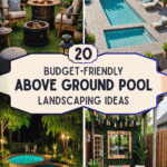 20 Budget-Friendly Above Ground Pool Landscaping Ideas