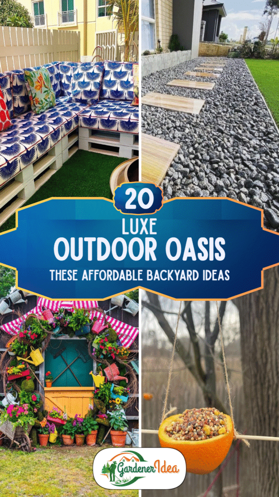 20 Luxe Outdoor Oasis with These Affordable Backyard Ideas