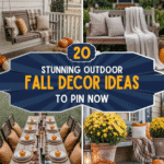 20 Stunning Outdoor Fall Decor Ideas to Pin Now