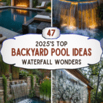 2025’s Top 47 Backyard Pool Ideas: Waterfall Wonders
