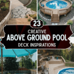 23 Creative Above Ground Pool Deck Inspirations