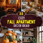 25 Cozy Fall Apartment Decor Ideas!