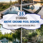 25 Stunning Above Ground Pool Designs to Elevate Your Outdoor Space