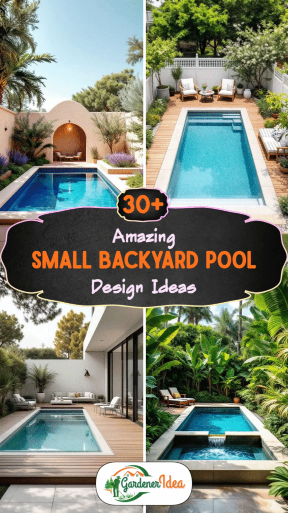 30+ Small Backyard Pool Design Ideas