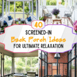 40 Screened-In Back Porch Ideas for Ultimate Relaxation