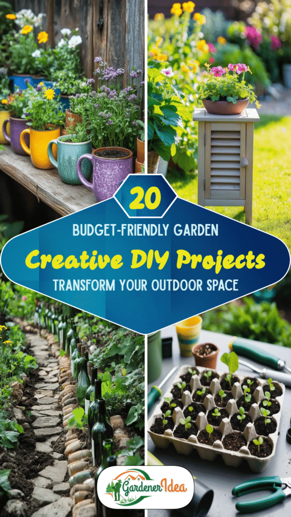 Budget-Friendly Garden: 20 Creative DIY Projects to Transform Your Outdoor Space