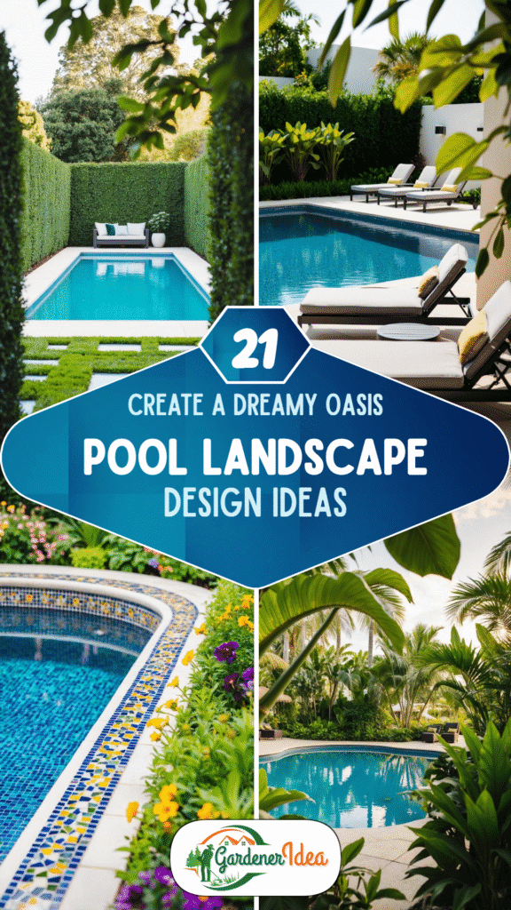 Create a Dreamy Oasis: 21 Pool Landscape Design Ideas