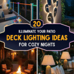 Illuminate Your Patio: 20 Deck Lighting Ideas for Cozy Nights