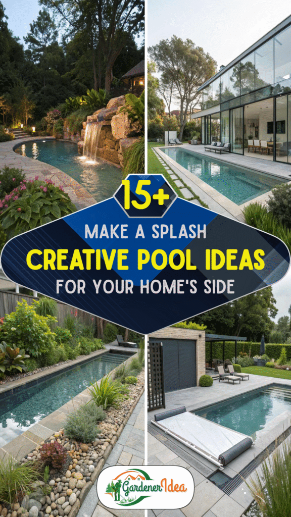 Make a Splash: 15+ Creative Pool Ideas for Your Home’s Side