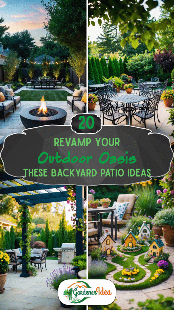 Revamp Your Outdoor Oasis with These 20 Backyard Patio Ideas