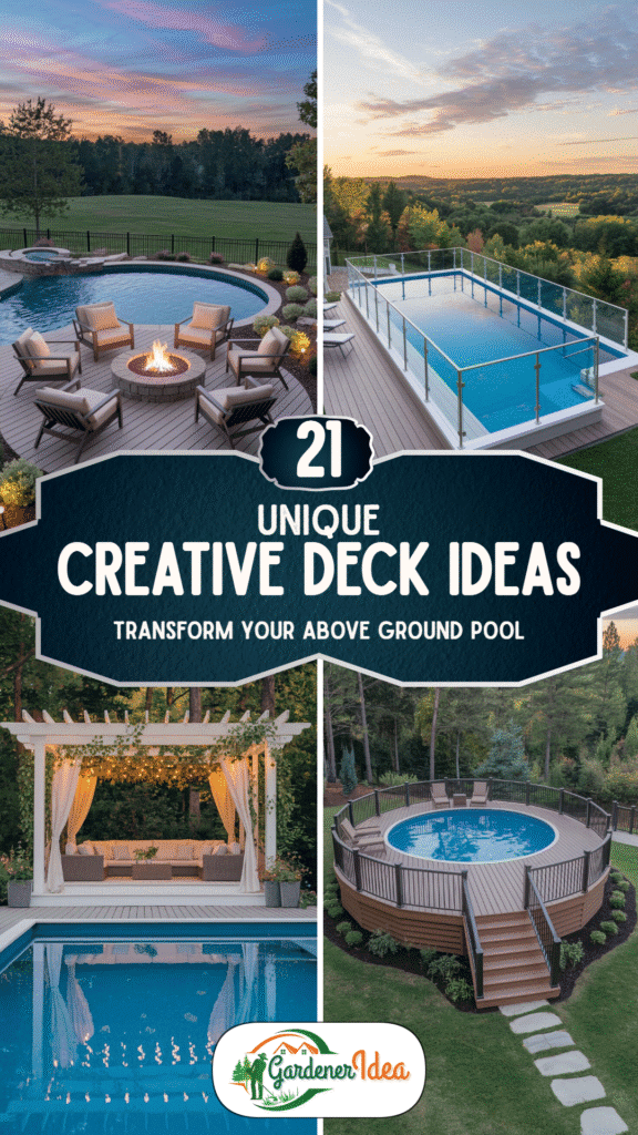 Transform Your Above Ground Pool: 21 Creative Deck Ideas