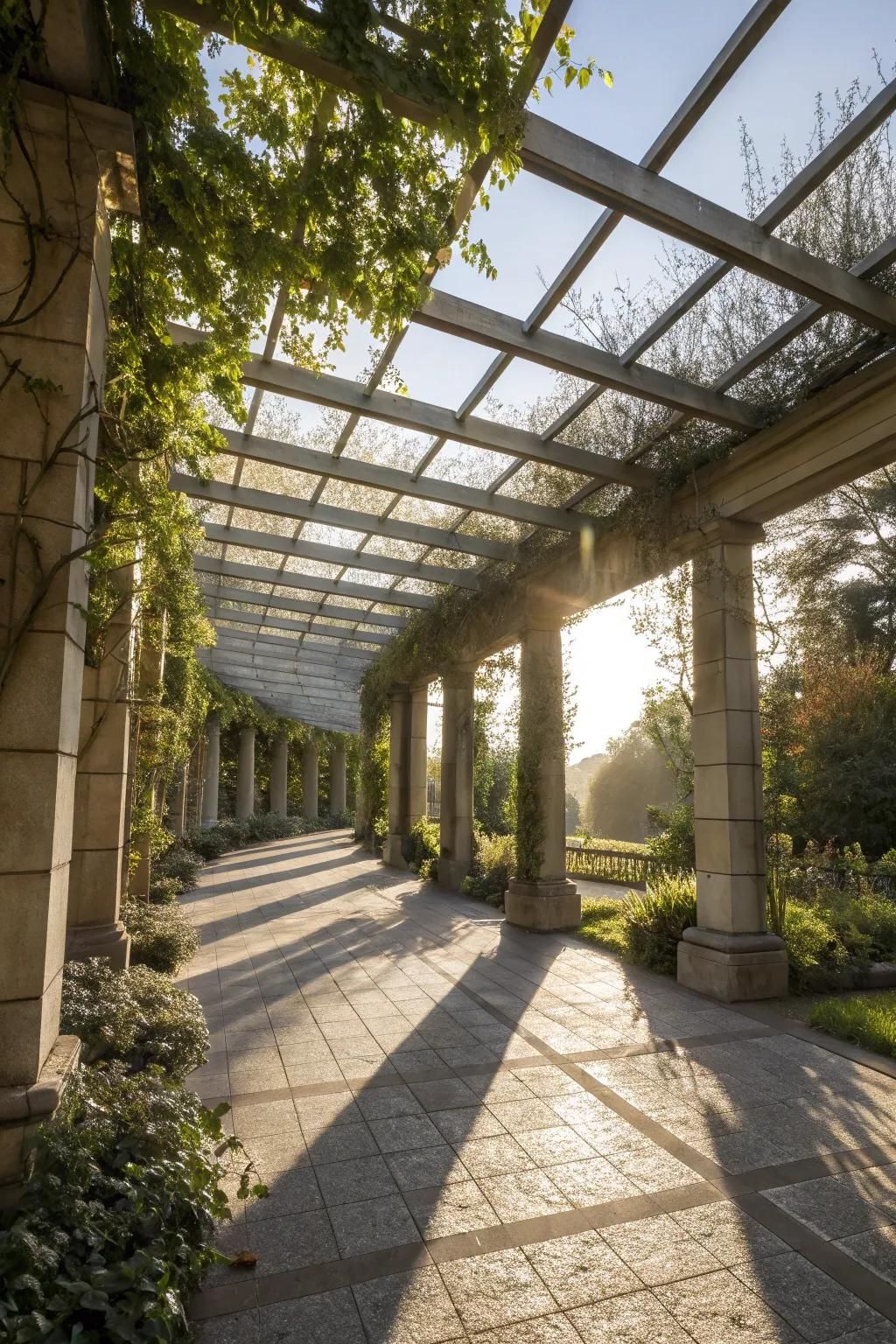 Plexiglass sheets offer clear views and modern style.