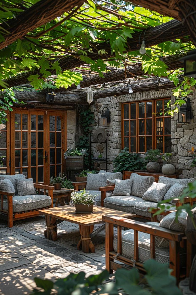 12. Woven Willow Branch Canopy Ideas-1