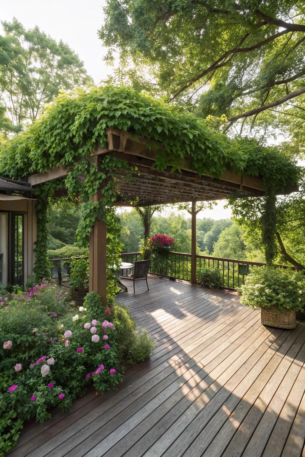 Greenery roofs: eco-friendly and inviting.