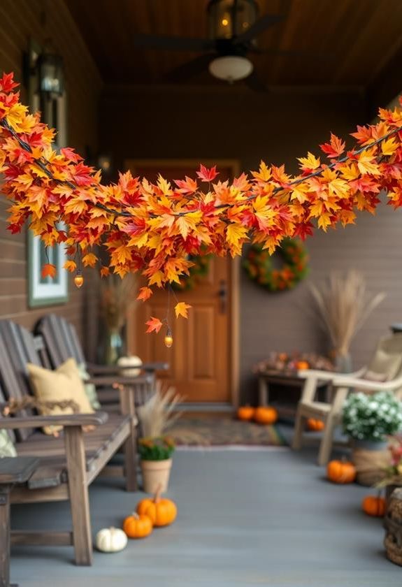 seasonal foliage and decor