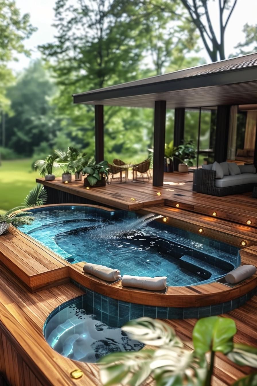 4. Sleek Minimalist Pool Retreat Ideas-1