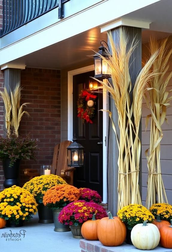 cornstalk inspired design elements