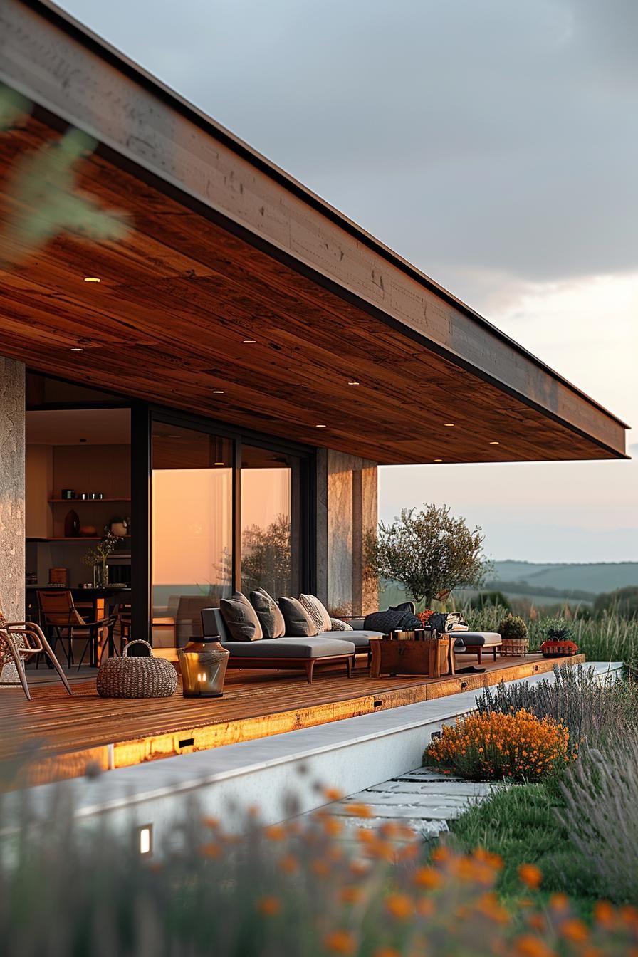 19. Sleek Wooden Slat Ceiling Designs-1