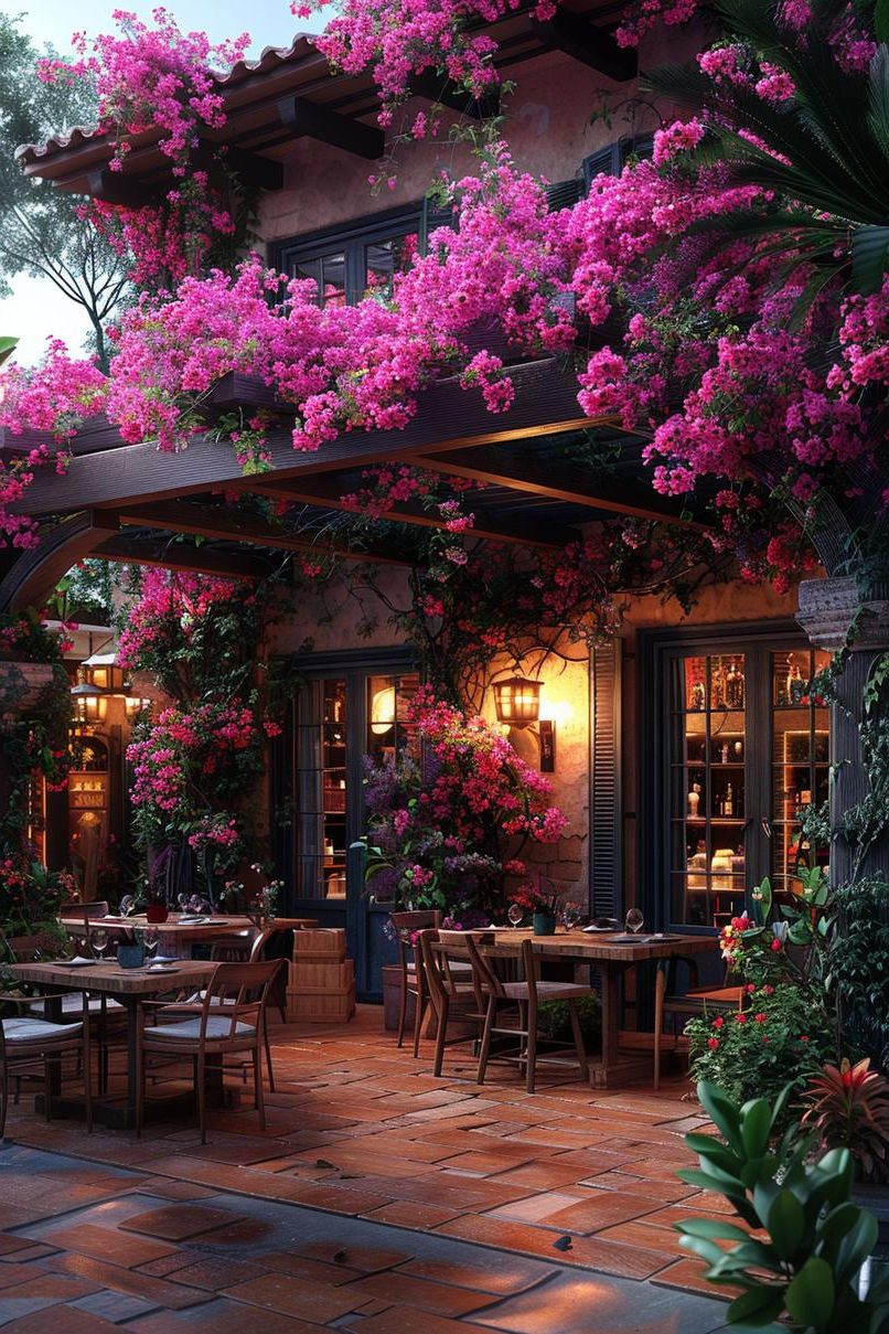 4. Beautiful Patio Pergola Vines-1