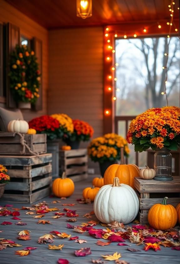 warm glow in darkness